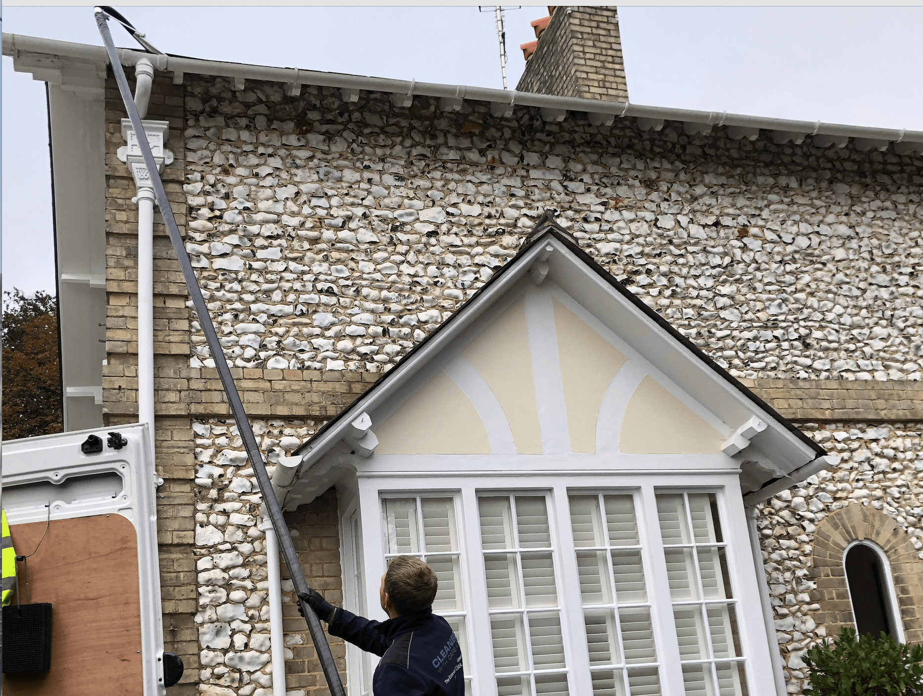 Professional gutter cleaning tools and equipment used by The Roof Moss Cleaners in Oxford